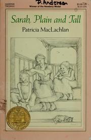 Cover of Sarah, Plain and Tall