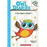 Cover of Owl Diaries: Eva Sees a Ghost